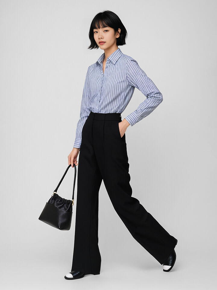 SHIRT - sisley k camicie - Azurblau | Sisley K image number 1